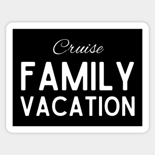 Cruise Vacation Sticker